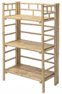 Könyvespolc \'Bamboo\' - Természetes