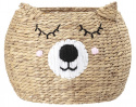 Kosár \'Bear\' - Természetes