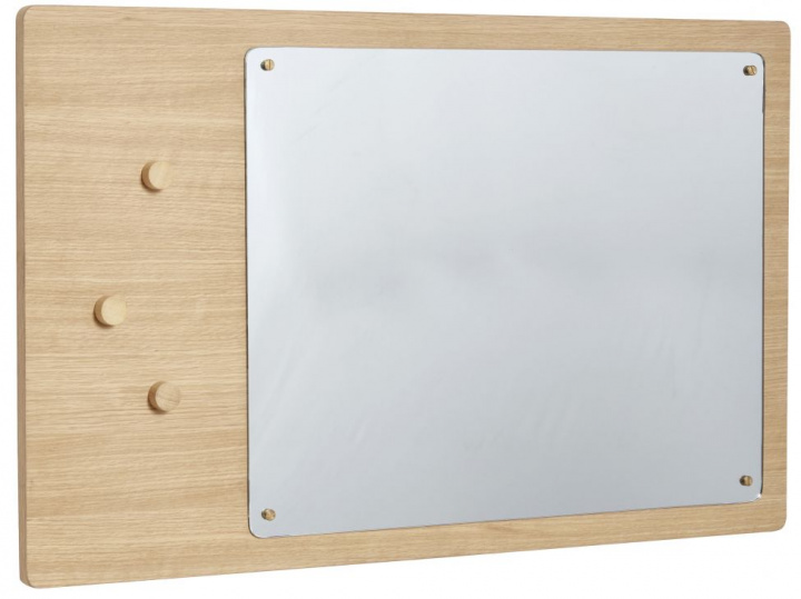 Fali tükör mágnesekkel \'Split\' 80x50cm - Tölgy a csoportban Dekoráció / Dekoráció / Tükrök nál Reforma (881302)