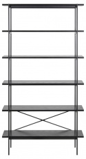 Könyvespolc \'Hablingbo\' 36cm - Fekete