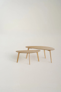 Kávézóasztal \'Nagano\' 2 darab - Tölgy