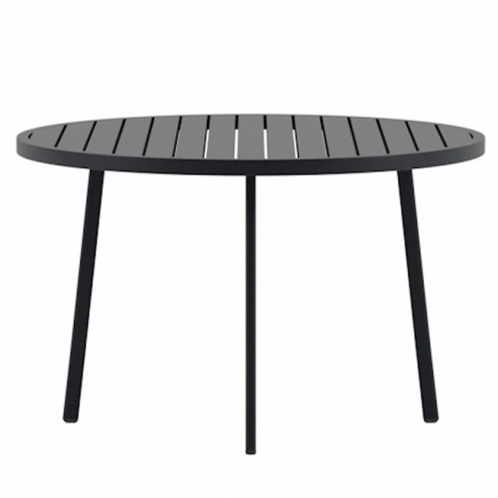 Étkezőasztal \'Giardini\', kerek, 120 cm - fekete a csoportban Asztalok nál Reforma (9881-100)