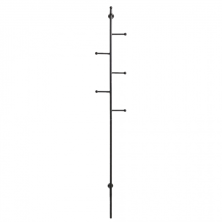 Ruhafogó \'Ljusdal\' 24cm - Fekete a csoportban Bútorok / Polcok és tárolás / Ruhafogasok nál Reforma (99070)