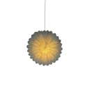 Adventi csillag \'Lotus\' 60cm - Feh&eacute;r