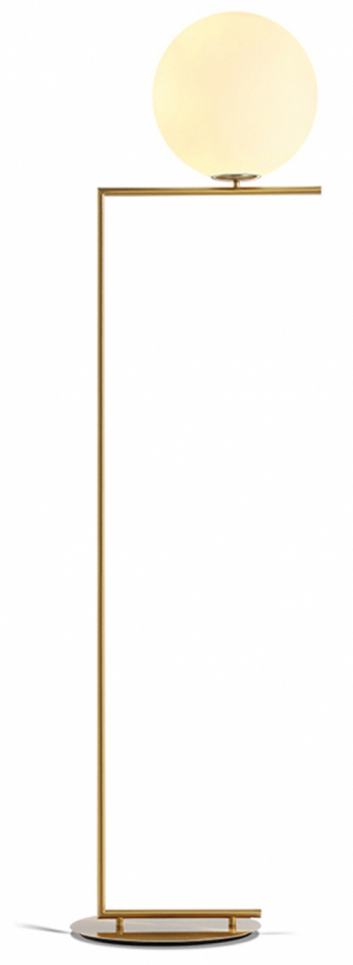 Creme Satin állólámpa - Sárgaréz a csoportban Világítás / Lámpák / Padlámák nál Reforma (ALM-3061-F)