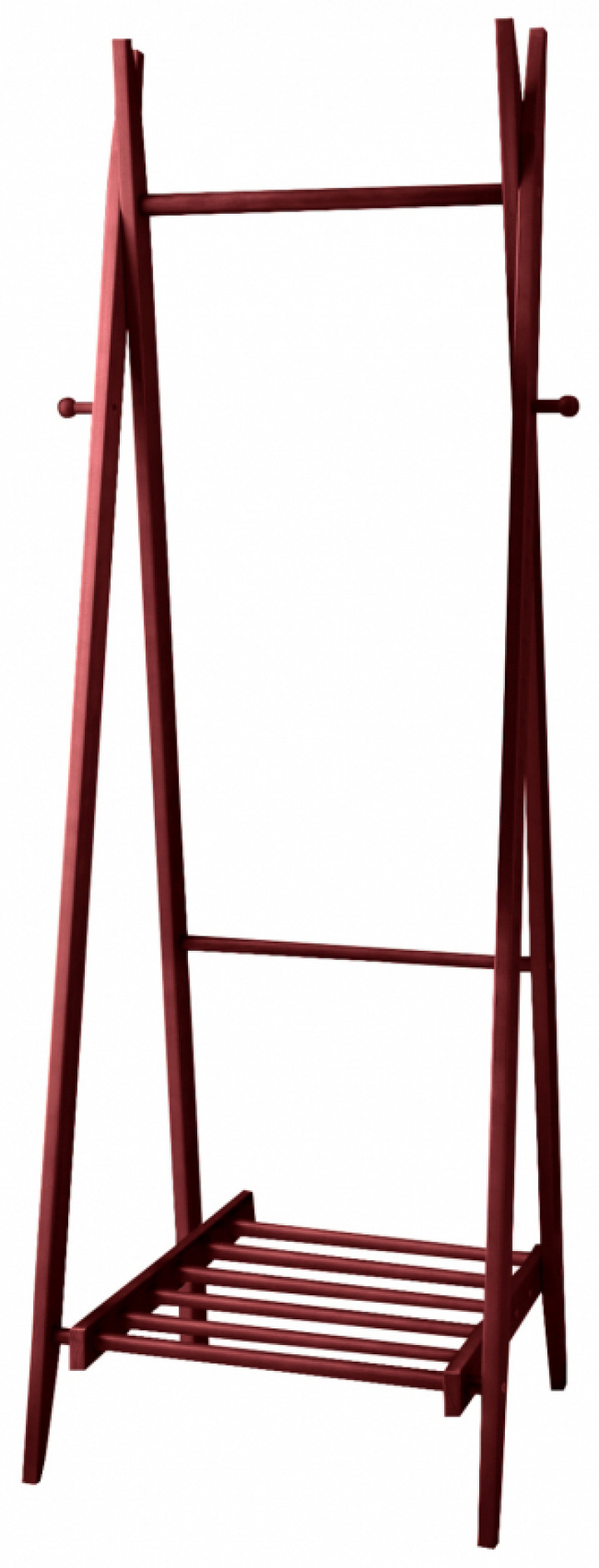 Confident ruhafogó cipőtartóval - Dió a csoportban Bútorok / Polcok és tárolás / Ruhafogasok nál Reforma (AMZ-4-walnut)