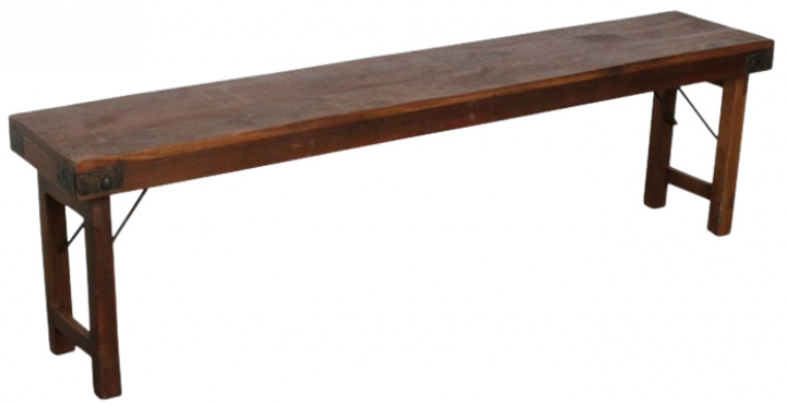 Tolható pad \'Foldable\' 160x30cm - Fa a csoportban Bútorok / Ülőbútorok / Padok nál Reforma (BEOW00028A)