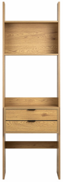 Könyvespolc \'Berkley\' - Tölgy