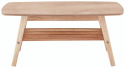 Kávézóasztal \'Créme\' - Természetes