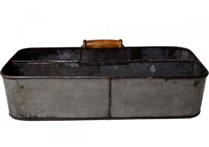 Vasdoboz \'Agustin\' - Szürke a csoportban Bútorok / Polcok és tárolás / Kis tárolás nál Reforma (D16157)