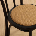 Szék \'Bistro\' - Rattan/Fekete