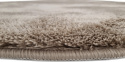 Kerek szőnyeg \'Aranga Super Soft Fur\' - Barna