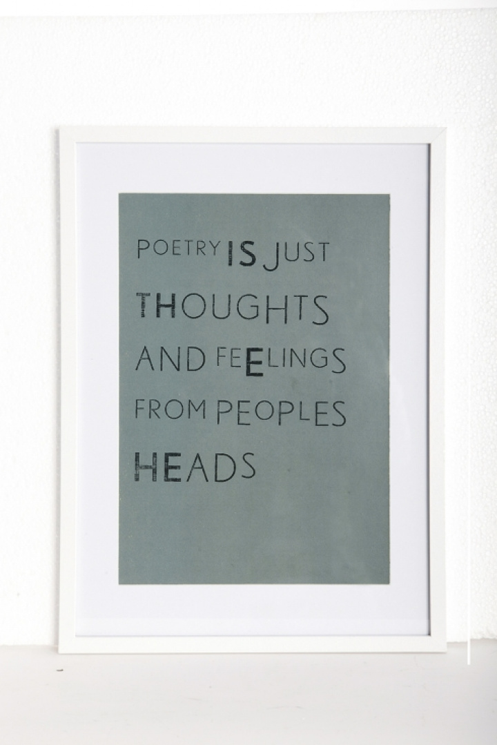 Kép \'Poetry\' a csoportban Dekoráció / Dekoráció / Képek és poszterek nál Reforma (Ig0130)