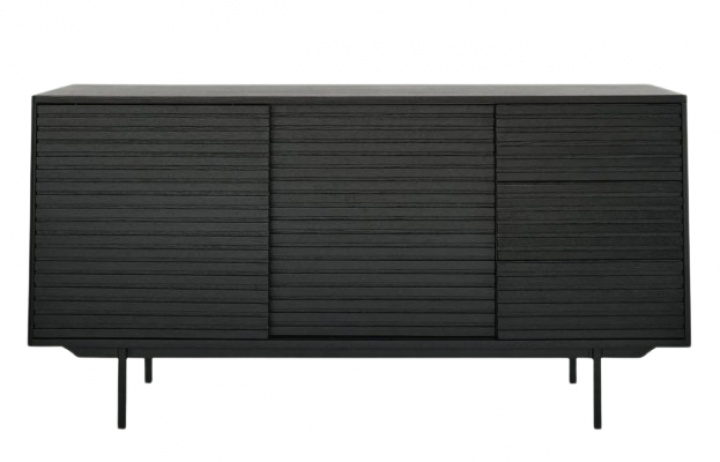 Oldalsó asztal \'Sense\' - Fekete a csoportban Bútorok / Polcok és tárolás / Oldalszekrények nál Reforma (J9690-BO)