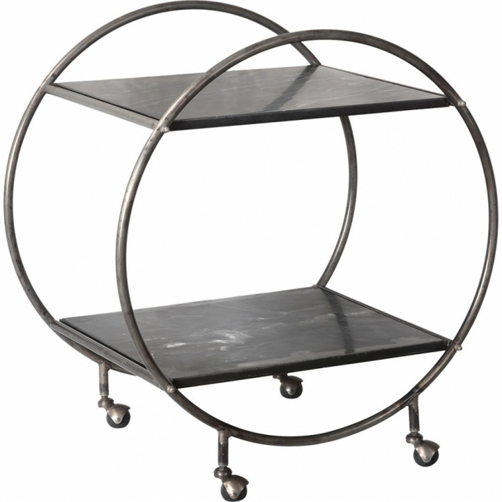 Szervizkocsi \'Otto\' - Vas a csoportban Bútorok / Asztalok / Tálalókocsik & Görgős asztalok nál Reforma (M0568)