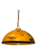 Thormann ipari lámpa - Sárga/Patina