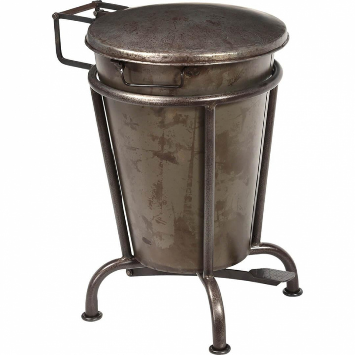 Pedálos vödör \'Klapp\' - Vas a csoportban Bútorok / Polcok és tárolás / Kis tárolás nál Reforma (M16659)