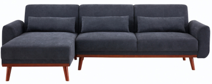 Kanapé \'Texas\' - Sötétszürke a csoportban Bútorok / Kanapék / Kanapék nál Reforma (MLM-502580)