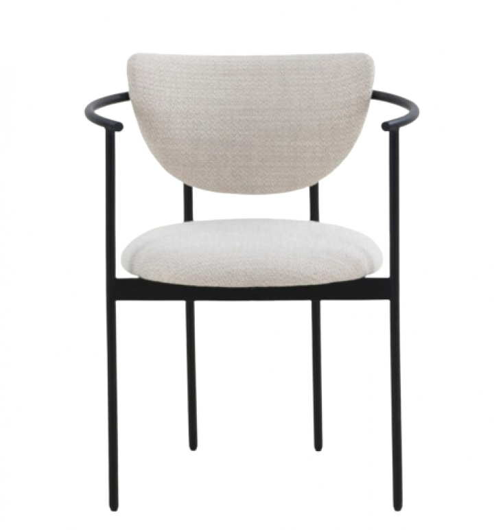 Szék \'Lunar\' - Krém Boucle a csoportban Bútorok / Ülőbútorok / Székek nál Reforma (NJ1190-BC02)