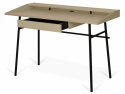 Íróasztal \'Punt\' - Tölgy/Fekete