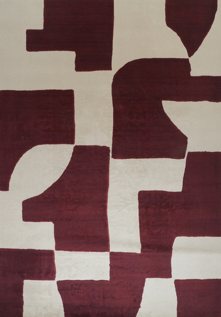 \'Velenna\' szőnyeg - Piros/Bézs a csoportban Dekoráció / Szőnyegek nál Reforma (RG01-5)