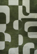 \'Merano\' szőnyeg - Zöld/Bézs