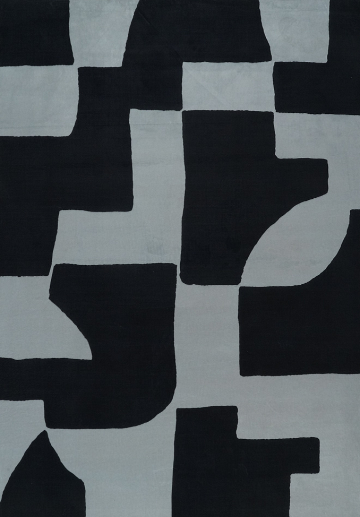 Szőnyeg \'Velenna\' - Fekete/Szürke a csoportban Dekoráció / Szőnyegek nál Reforma (RG01-6)