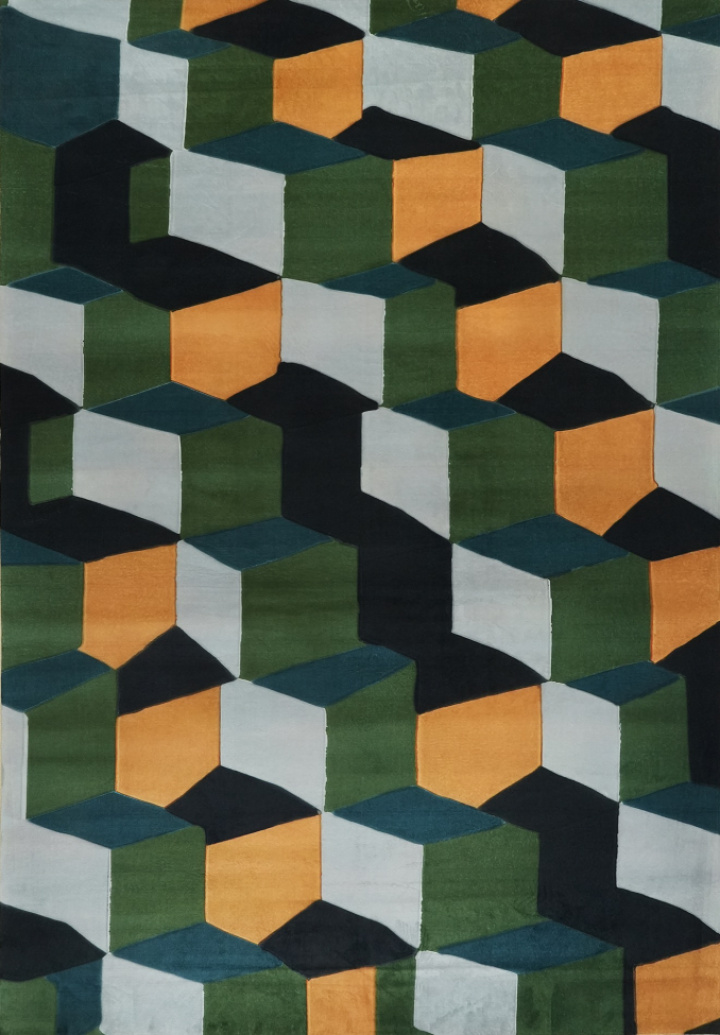 \'Velorin\' szőnyeg - Zöld/Multi a csoportban Dekoráció / Szőnyegek nál Reforma (RG01-81)