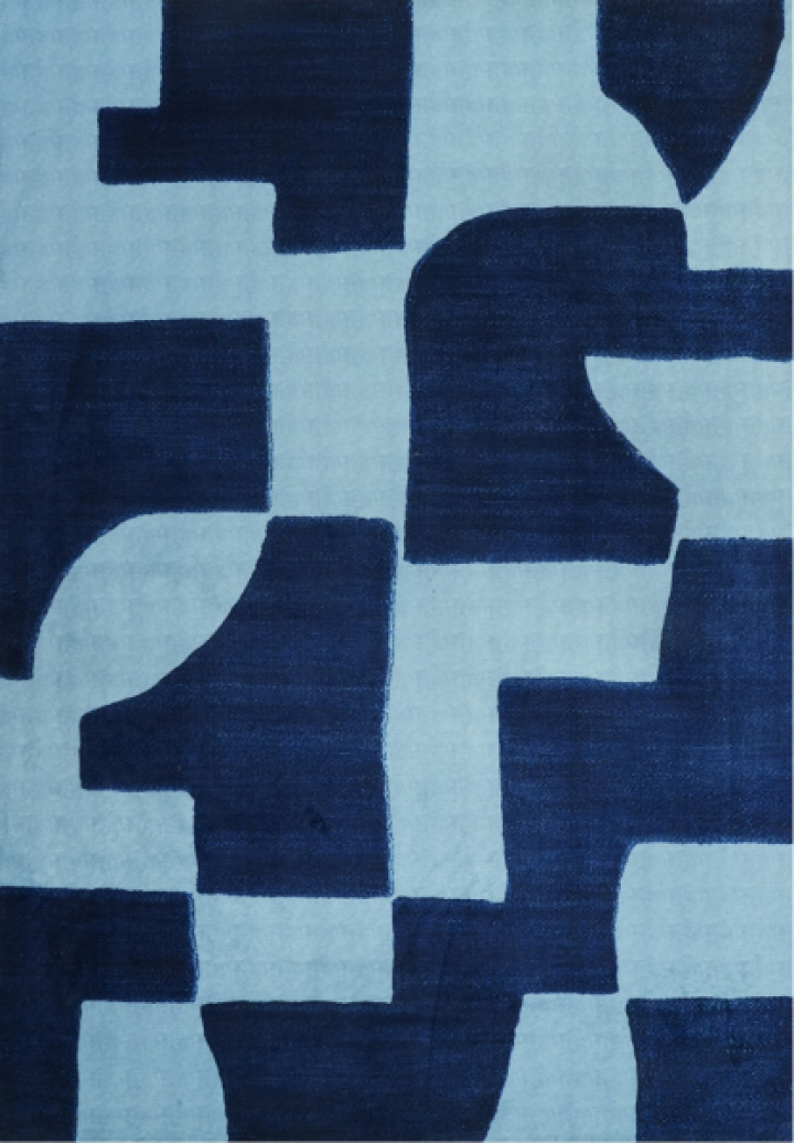 Szőnyeg \'Velenna\' 200x280 cm - Kék a csoportban Szőnyegek nál Reforma (RG019)