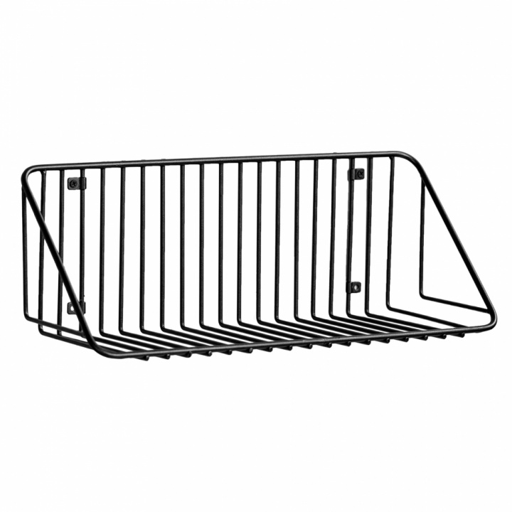 Strings fali polc - Fekete/Fém a csoportban Bútorok / Polcok és tárolás / Fali polcok nál Reforma (RH2012-40)