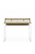 Íróasztal \'Rhone\' - Tölgy/Fehér
