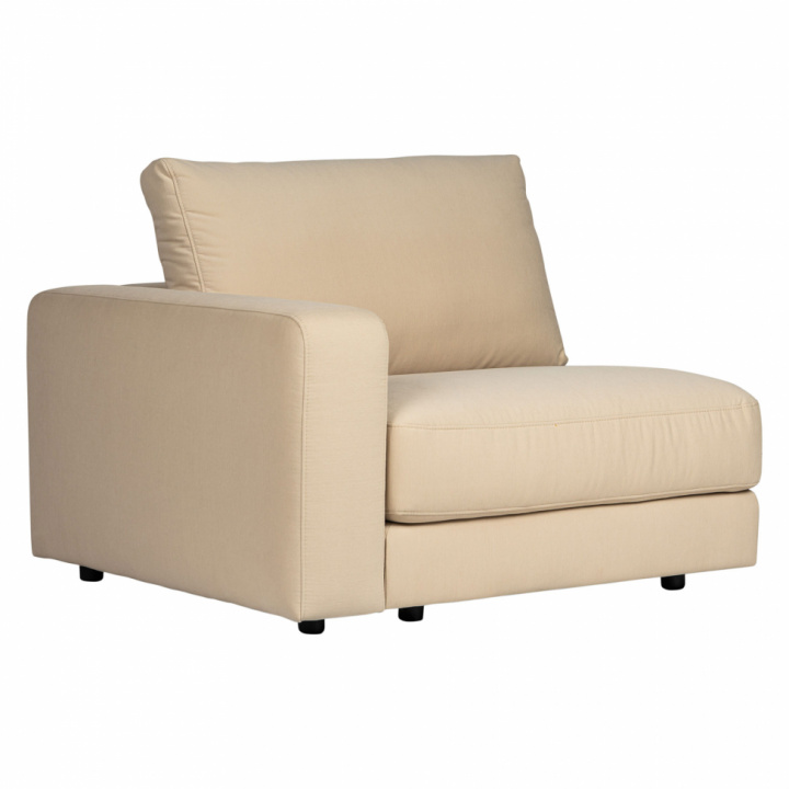 Modul \'Messina\' 104x110cm - Bézs a csoportban Bútorok / Kanapék / Moduláris kanapék nál Reforma (Rio-1-left-Fortis-02)