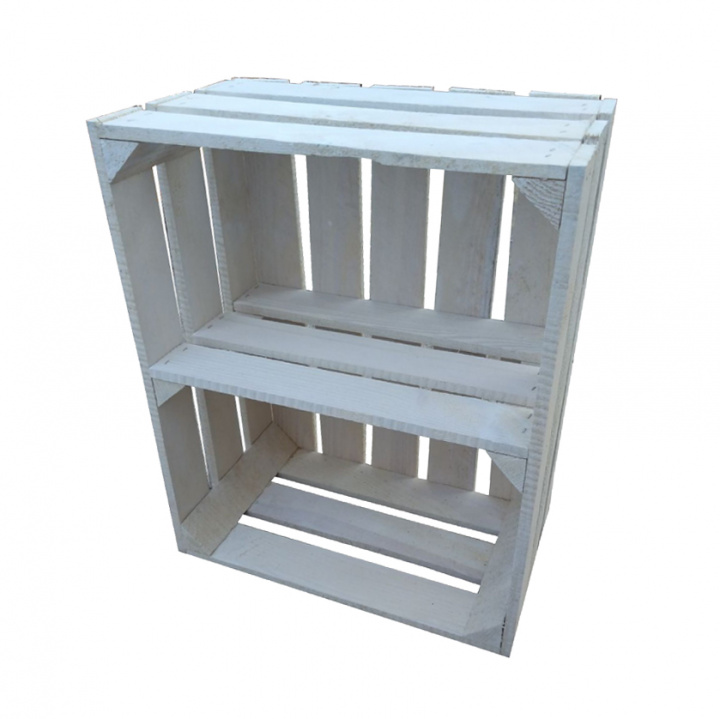 Fadoboz \'Torv\' - Fehér a csoportban Bútorok / Polcok és tárolás / Dobozok & Kosarak nál Reforma (S22-wooden-C)