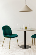 Szék \'Lux\' - Zöld/Brass
