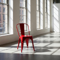 Montmartre szék - Piros lakk