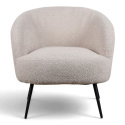 Fotel \'Capri\' - Bézs/Bouclé