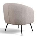 Fotel \'Capri\' - Bézs/Bouclé