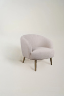 Fotel \'Capri\' fa láb - Bézs/Bouclé