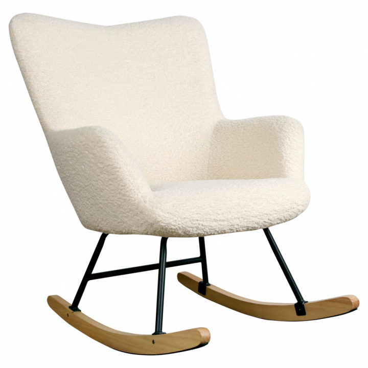 Hintaszék \'Como\' - Fehér/Teddy a csoportban Bútorok / Ülőbútorok / Fotelok nál Reforma (T8060C-white)