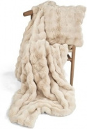 Pléd \'Aranga Bubble Throw\' 130x170cm - Bézs