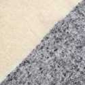 Kockás \'Beatriz Stripe\' kockás takaró 130x170cm - Fekete/fehér