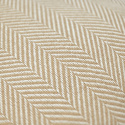 Párnahuzat \'Denisa Fishbone\' 45x45cm - Bézs/fehér