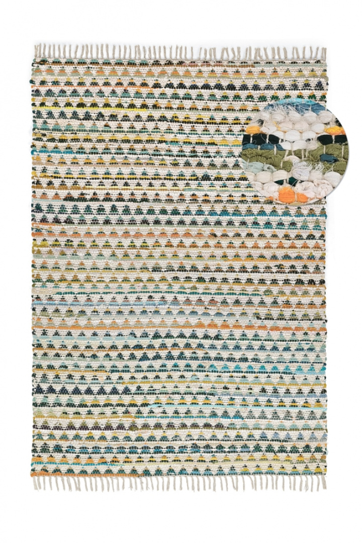 Rongyszőnyeg \'Lindby\' - Multi/sárga a csoportban Dekoráció / Szőnyegek nál Reforma (V10204)