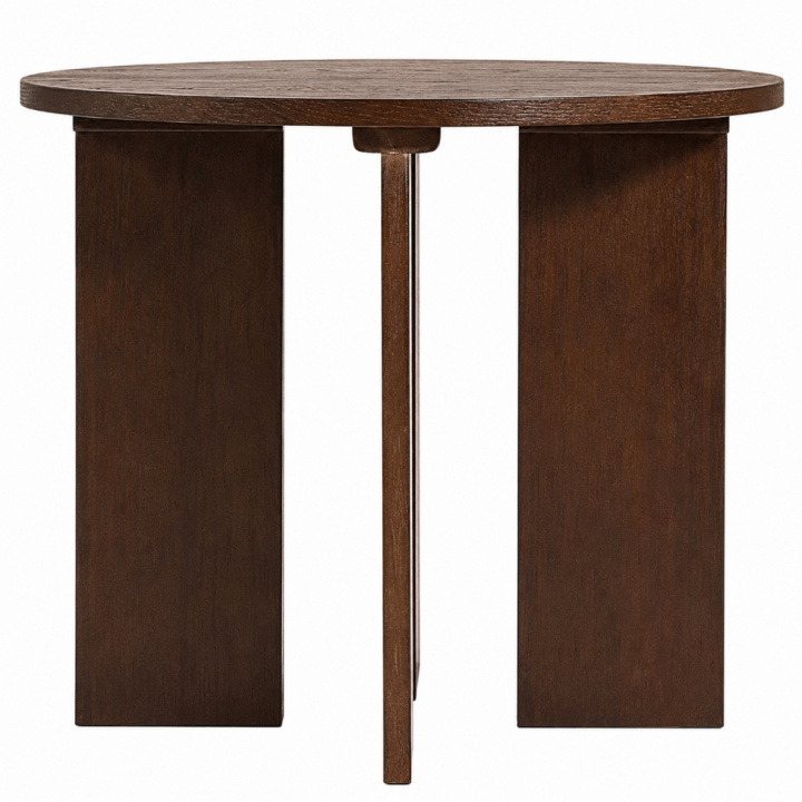 K&aacute;v&eacute;z&oacute;asztal \'Cr&eacute;me\' Kerek 55 cm - Di&oacute; a csoportban Bútorok / Asztalok / Asztal nál Reforma (WD-17-1-walnut)
