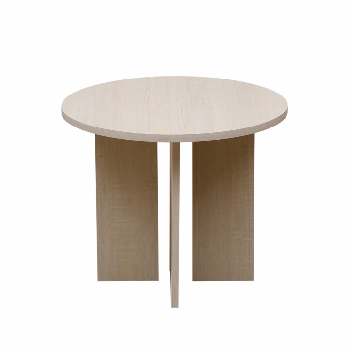 Kávézóasztal \'Créme\' Kerek 55 cm - Fehér pigmentált a csoportban Bútorok / Asztalok / Asztal nál Reforma (WD-17-1-whitepigmented)
