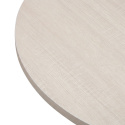 K&aacute;v&eacute;z&oacute;asztal \'Cr&eacute;me\' Kerek 55 cm - Feh&eacute;r pigment&aacute;lt