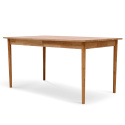 &Eacute;tkezőasztal \'Fager\' 135 cm - Feh&eacute;r pigment&aacute;lt