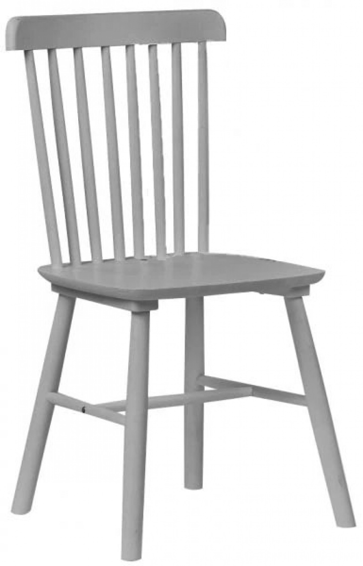 Pálcás szék \'Elsa\' - Sötétszürke/Ezüstszürke a csoportban Bútorok / Ülőbútorok / Székek nál Reforma (WD2001-KD-darkgrey)