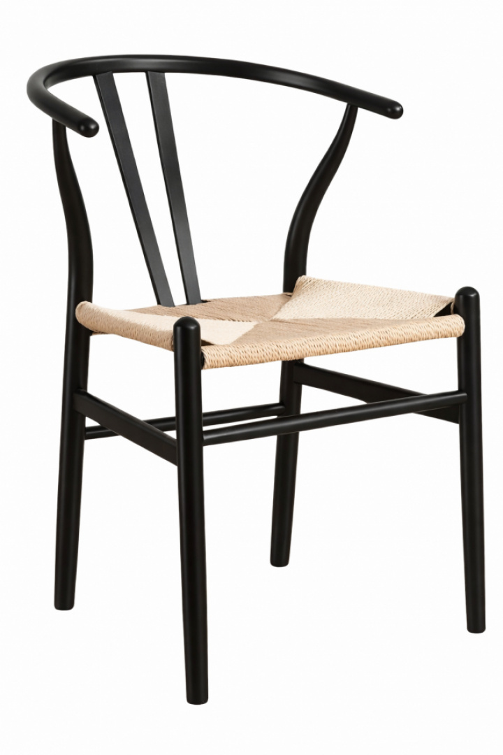 Szék \'Alta\' - Fekete/Beige a csoportban Bútorok / Ülőbútorok / Székek nál Reforma (WS-8651A-Black-NEW)