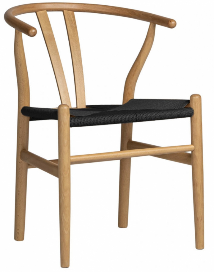 Szék \'Alta\' - Természetes/Fekete a csoportban Bútorok / Ülőbútorok / Székek nál Reforma (WS-8651A-Blacknatural-NEW)